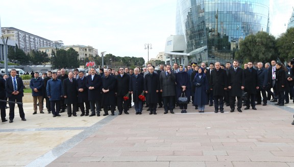 Başbakanımız Sayın Ahmet Davutoğlu’nun Azerbaycan Ziyareti (3/4 Aralık 2015)
