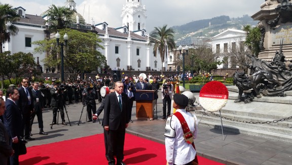 Cumhurbaşkanımız Sayın Recep Tayyip Erdoğan’ın Ekvador Ziyareti (3/4 Şubat 2016)