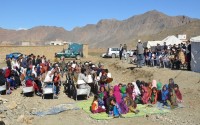Delivery Of Tents For Nomadic Students At Kabul